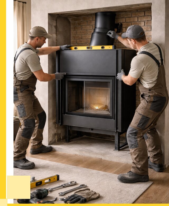 Установка каминных топок в Арзамасе под ключ от 19550 р. | ЭриданРзм