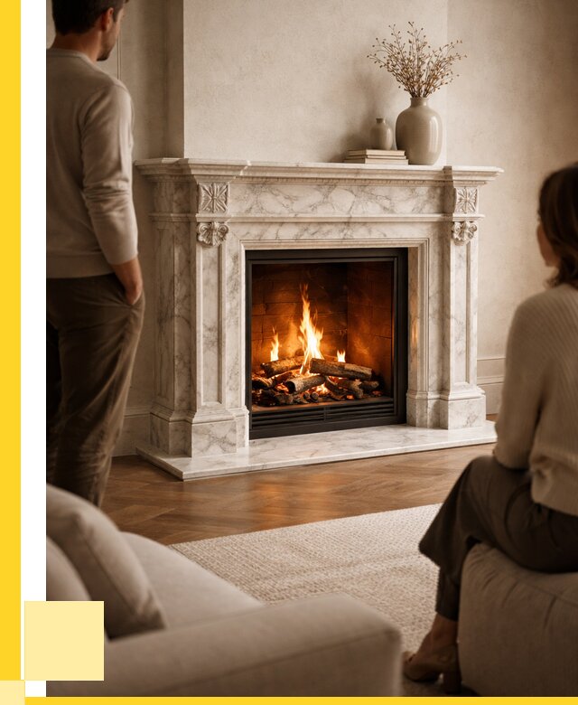 Мраморные камины под ключ в Арзамасе от 271525 р. | ЭриданРзм