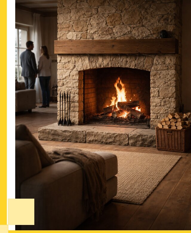 Открытые камины под ключ в Арзамасе от 162915 р. ЭриданРзм