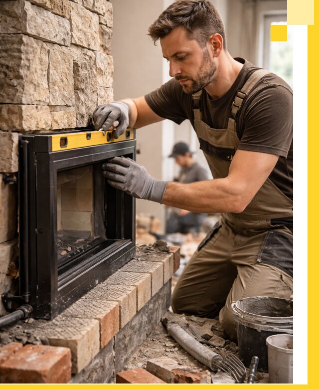 Дровяные камины под ключ в Арзамасе: монтаж, обустройство