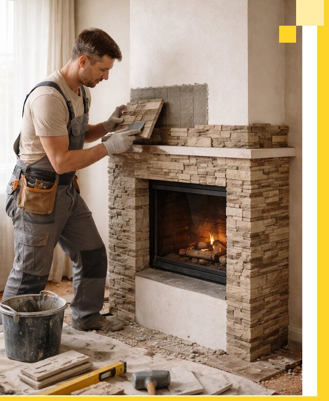 Изготовление и монтаж каминов для дома под ключ в Арзамасе