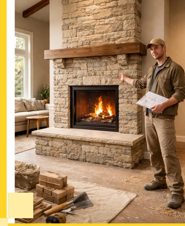 Камины под ключ в Арзамасе от 195498 р. | ЭриданРзм — установка