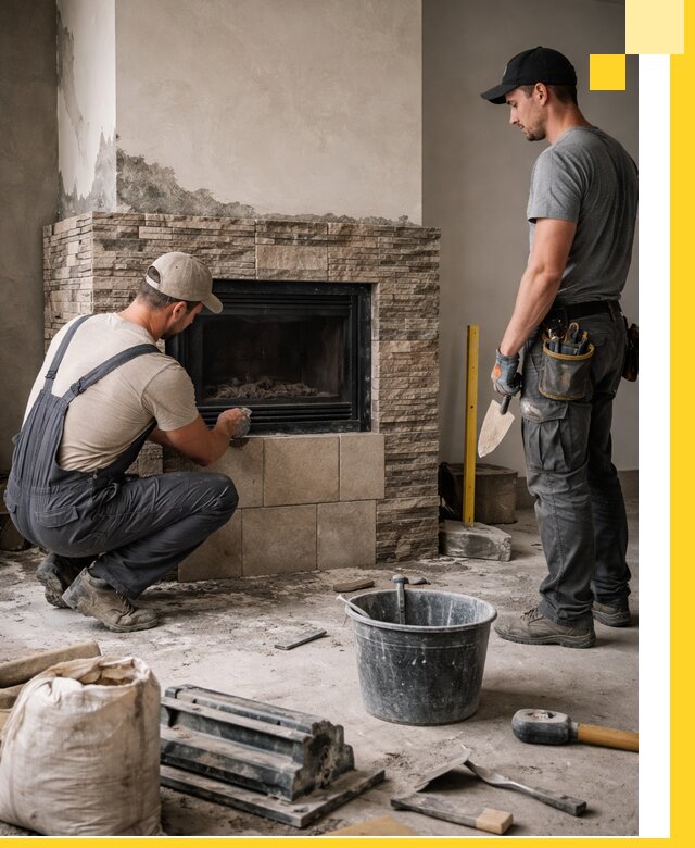 Камины под ключ в Арзамасе: проект, изготовление и монтаж