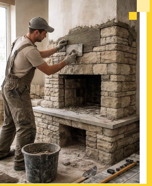 Строительство каминов под ключ в Арзамасе от проектирования до монтажа