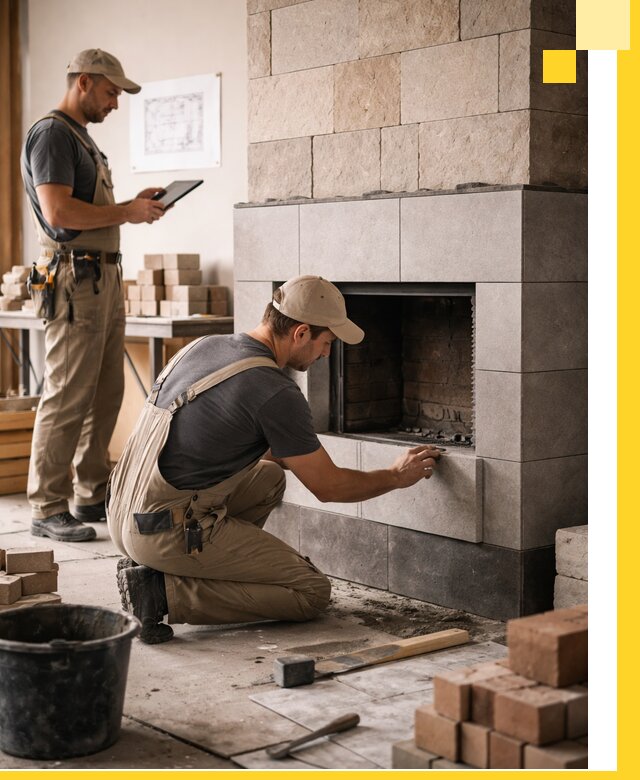 Индивидуальные проекты каминов и каминных систем в Арзамасе