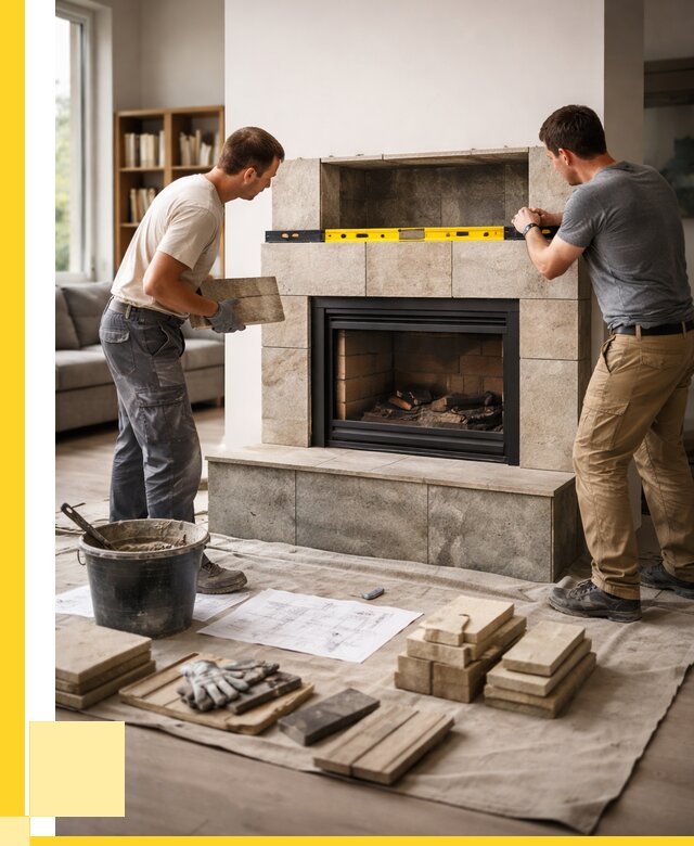 Монтаж каминов и установка в Арзамасе от 48875 р. | ЭриданРзм