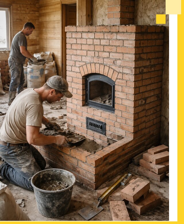Профессиональное строительство печей в Арзамасе под ключ