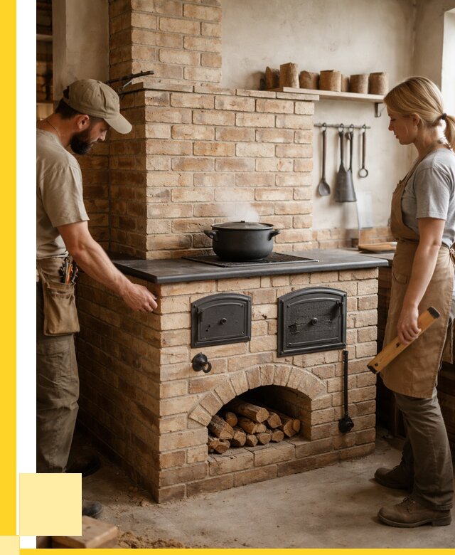 Варочно отопительные печи в Арзамасе от 97749 р. | ЭриданРзм