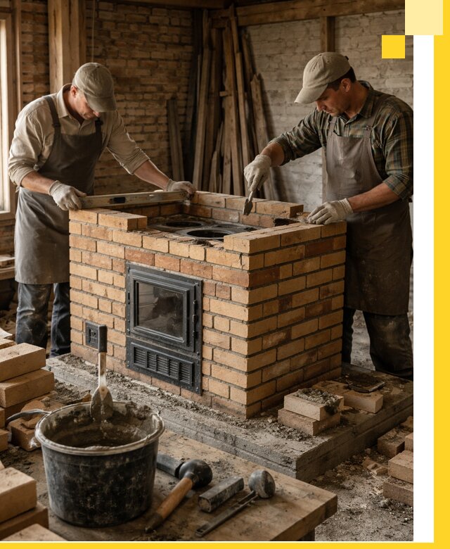 Изготовление и установка варочных печей под ключ в Арзамасе