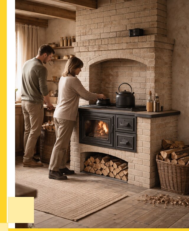 Печи с плитой в Арзамасе от 48875 р. | ЭриданРзм — кирпичная печь