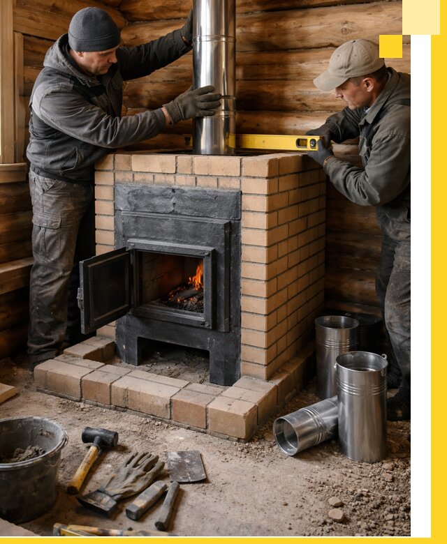 Проектирование, изготовление и установка банных печей в Арзамасе