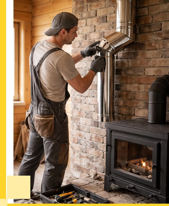 Монтаж дымоходов для печей в Арзамасе от 8146 р. | ЭриданРзм