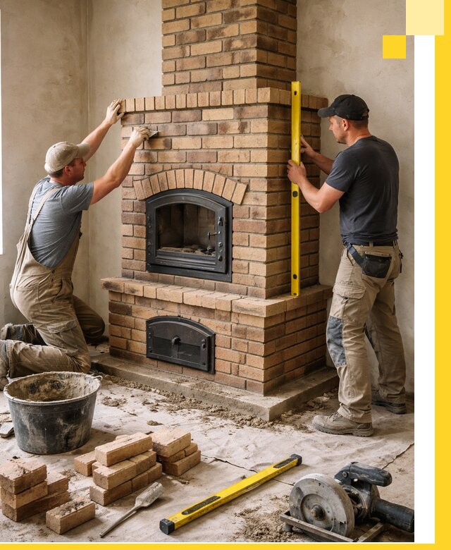 Продажа и установка печей и каминов для дома под ключ в Арзамасе