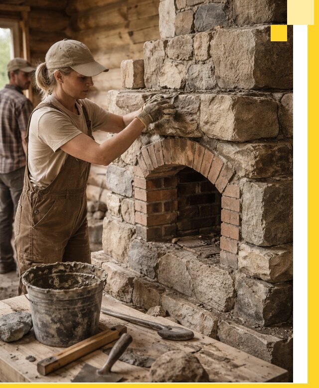 Каменные печи на заказ и монтаж в Арзамасе, долговечные решения