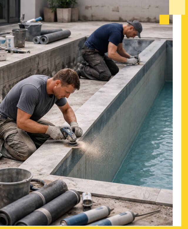 Профессиональный ремонт бассейнов под ключ в Арзамасе