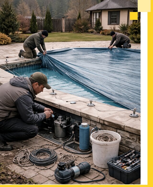 Консервация бассейнов в Арзамасе: подготовка к длительному хранению