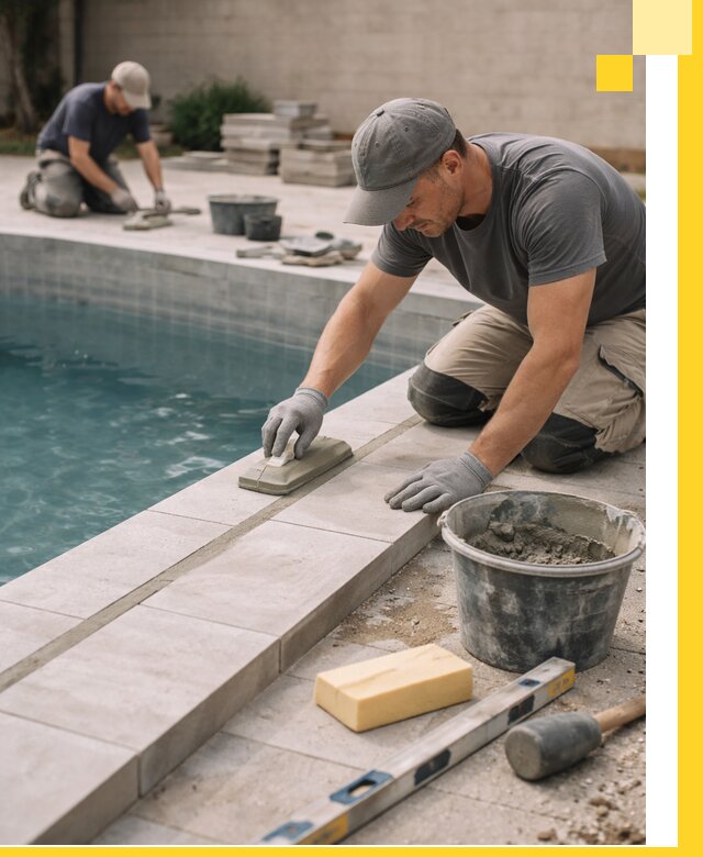 Отделка бассейнов в Арзамасе: декоративная отделка и гидроизоляция