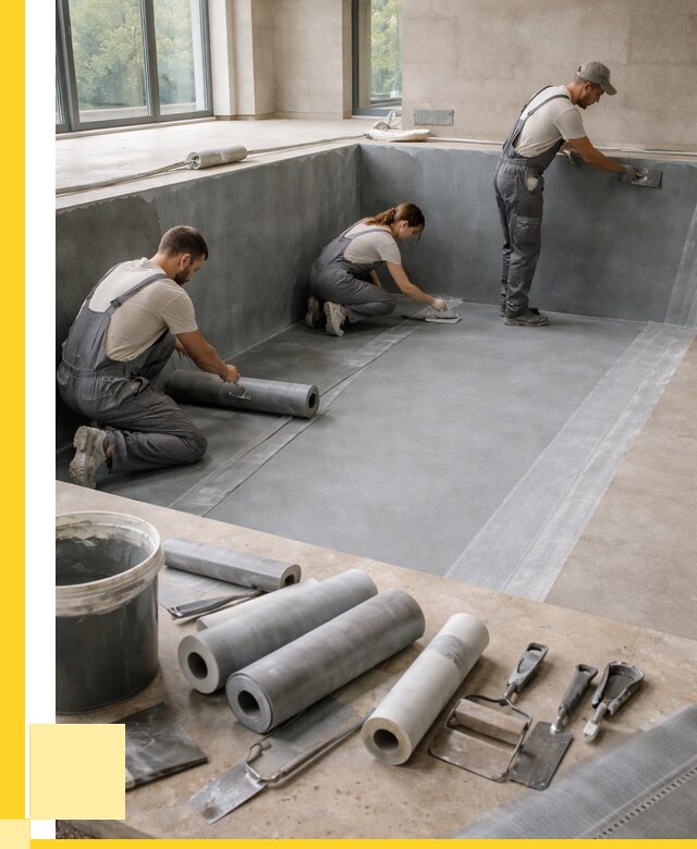 Гидроизоляция бассейнов в Арзамасе от 2172 р., ЭриданРзм