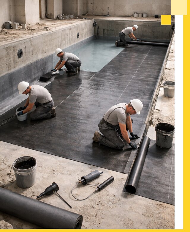 Профессиональная гидроизоляция бассейнов и чаш в Арзамасе под ключ