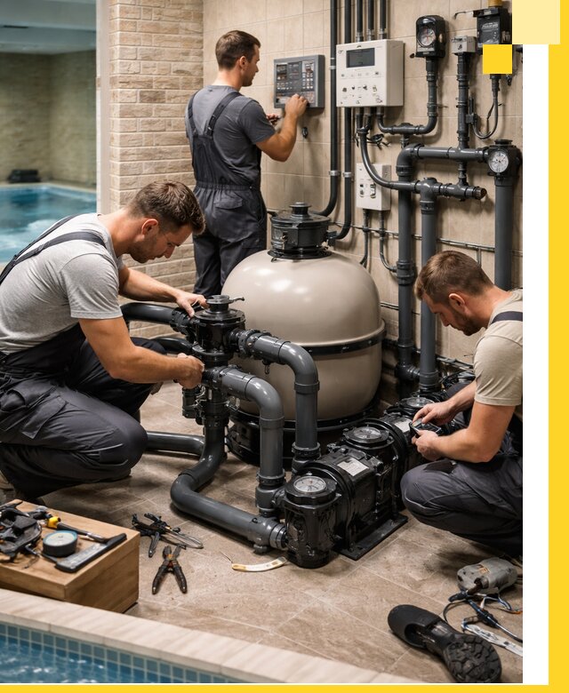 Комплексное оборудование для бассейнов под ключ в Арзамасе