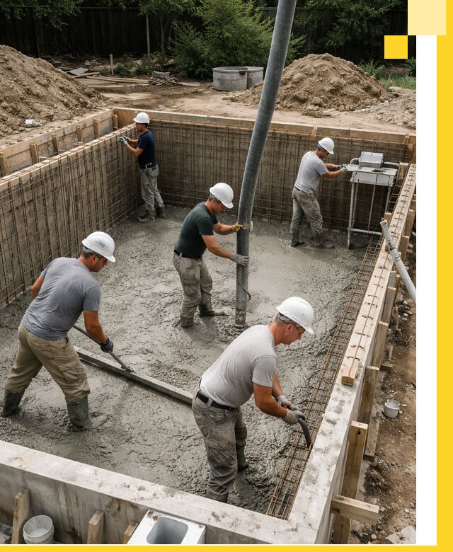 Строительство бетонных бассейнов под ключ в Арзамасе