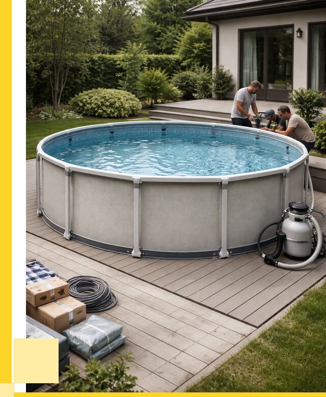 Купить каркасные бассейны в Арзамасе от 48875 р. | ЭриданРзм