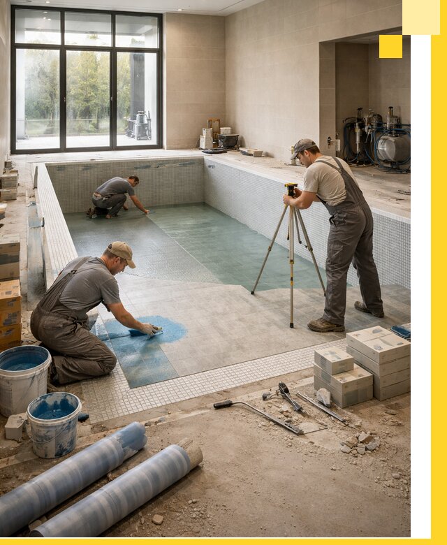 Проект и строительство закрытых бассейнов в Арзамасе под ключ