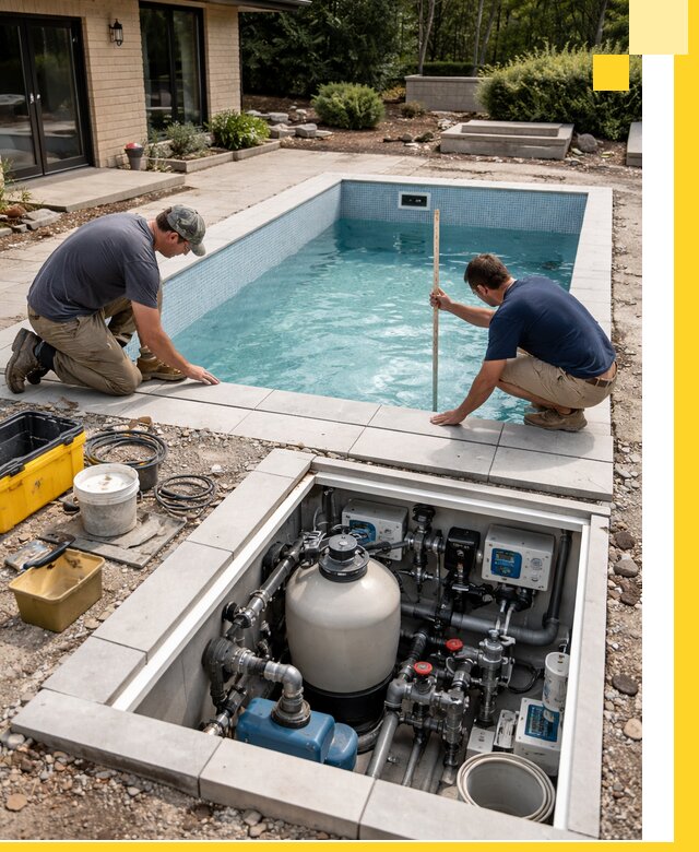 Строительство качественных домашних бассейнов под ключ в Арзамасе