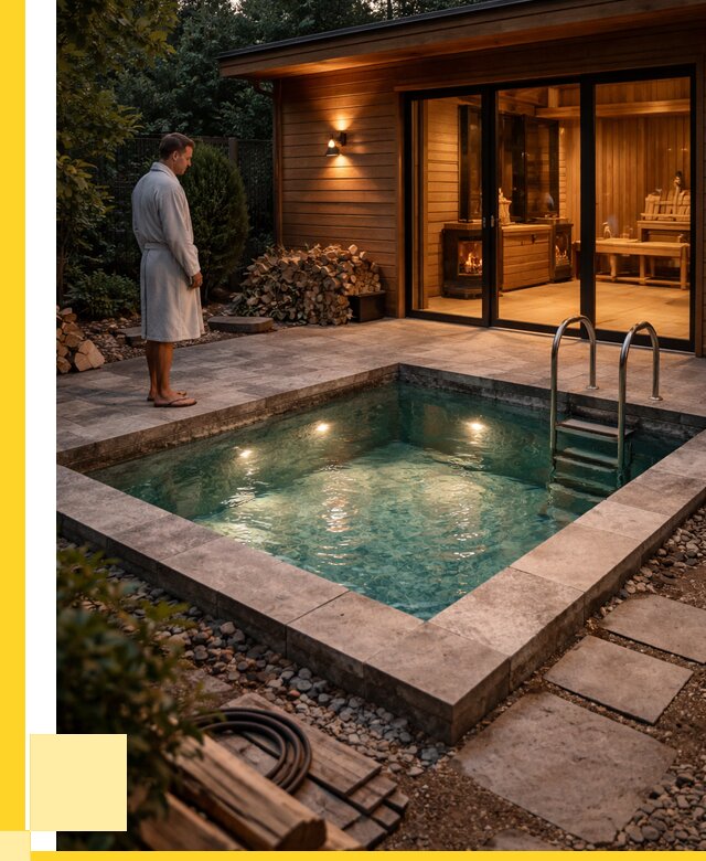 Бани с бассейном под ключ в Арзамасе от 103180 р. | ЭриданРзм