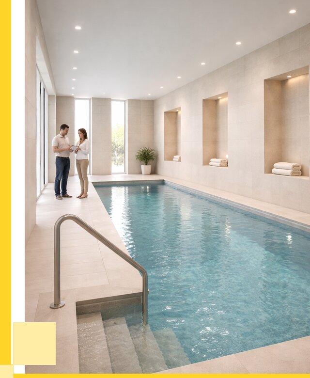 Бассейны в помещении под ключ в Арзамасе от 1629150 р. | ЭриданРзм