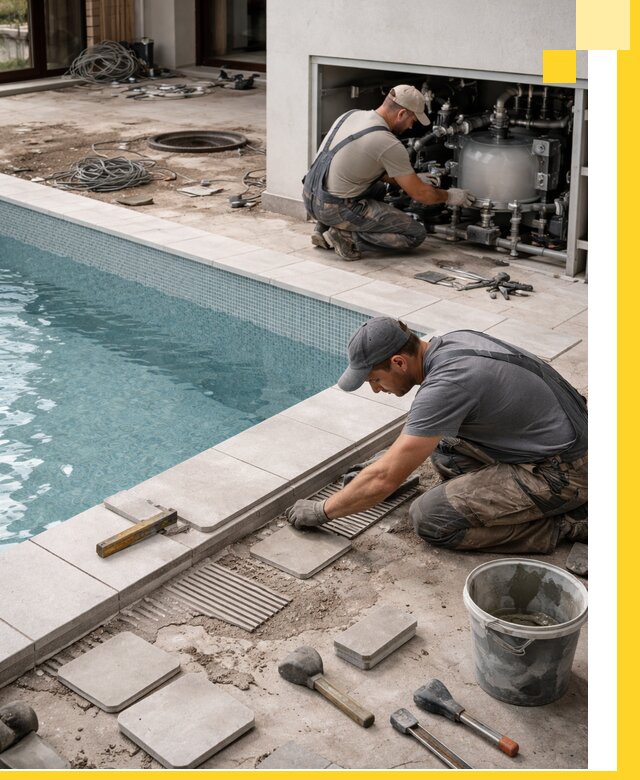 Строительство и монтаж бассейнов в коттедже в Арзамасе