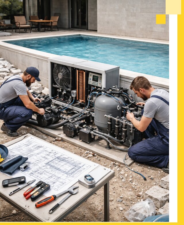 Проектирование и монтаж бассейнов с подогревом в Арзамасе