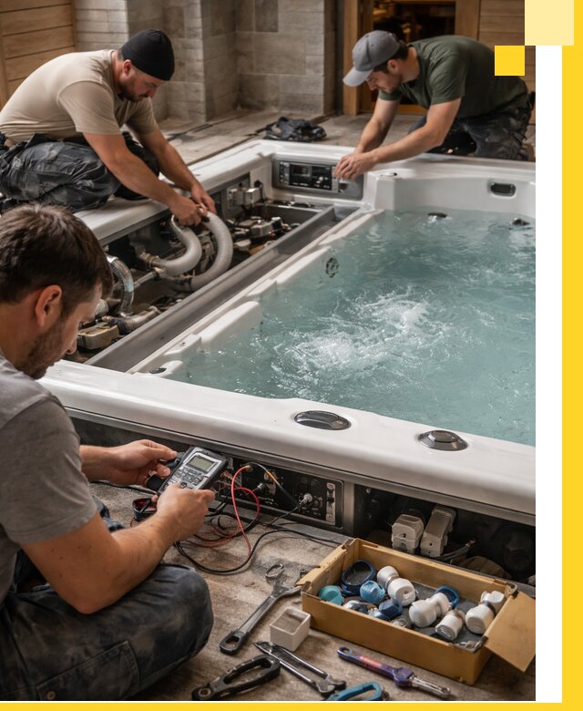 Гидромассажные бассейны под ключ в Арзамасе, дизайн и монтаж