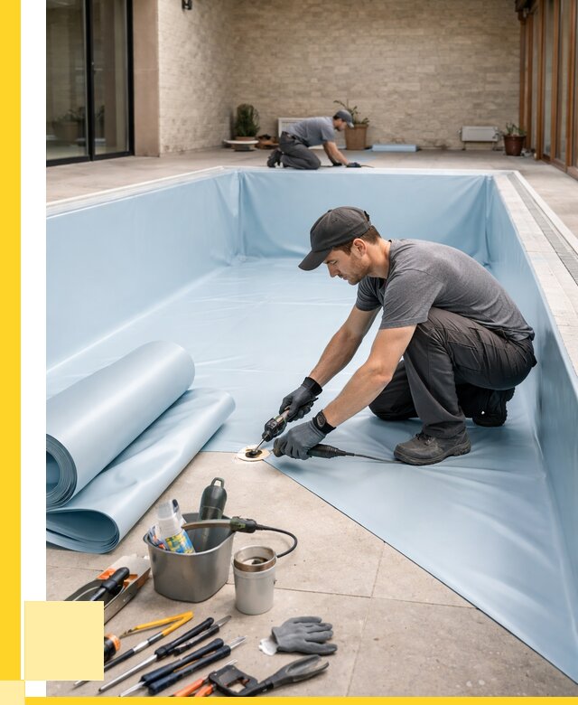 Пленка ПВХ для бассейнов в Арзамасе от 2715 р. | ЭриданРзм