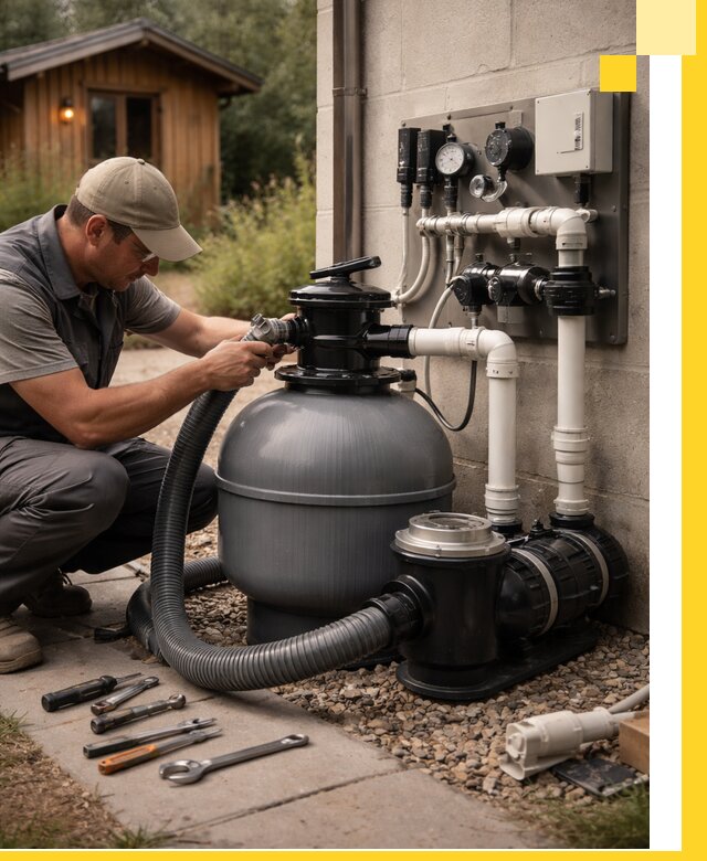 Продажа и монтаж фильтров и насосов для бассейнов в Арзамасе