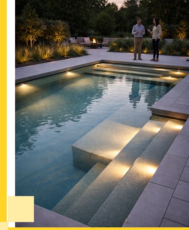 Освещение бассейнов в Арзамасе под ключ от 27153 р. | ЭриданРзм