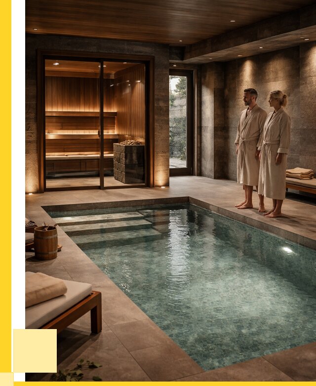 Сауна с большим бассейном в Арзамасе от 1303320 р. ЭриданРзм