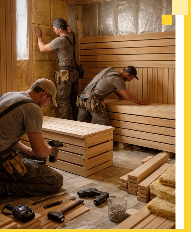 Профессиональное строительство саун под ключ в Арзамасе