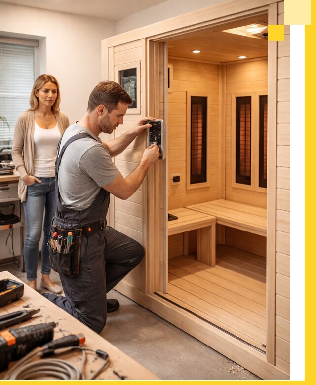 Инфракрасные сауны под ключ в Арзамасе продажа и установка