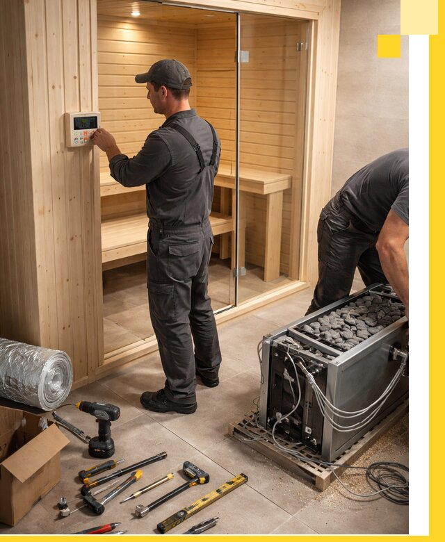 Поставка, установка и монтаж электрических саун в Арзамасе