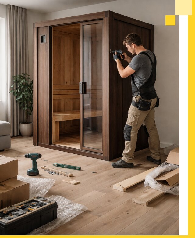 Установка и производство мини саун под ключ в Арзамасе