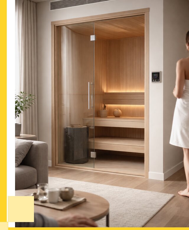 Сауна в квартире под ключ в Арзамасе от 130332 р. ЭриданРзм