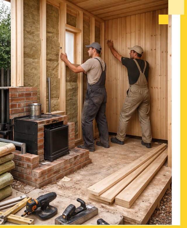 Строительство и установка дачных саун под ключ в Арзамасе