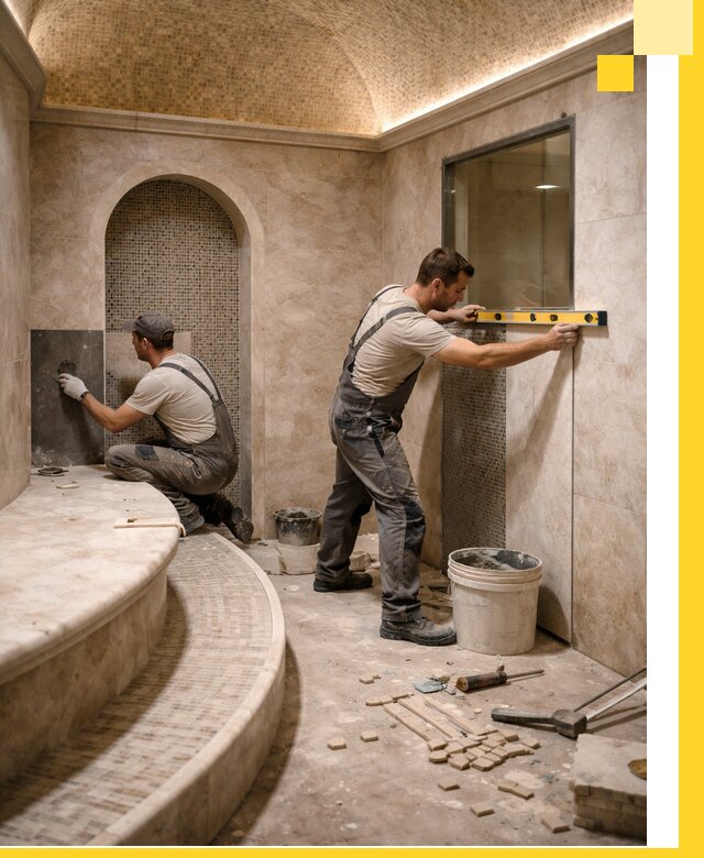 Проектирование и строительство саун с хамамом под ключ в Арзамасе