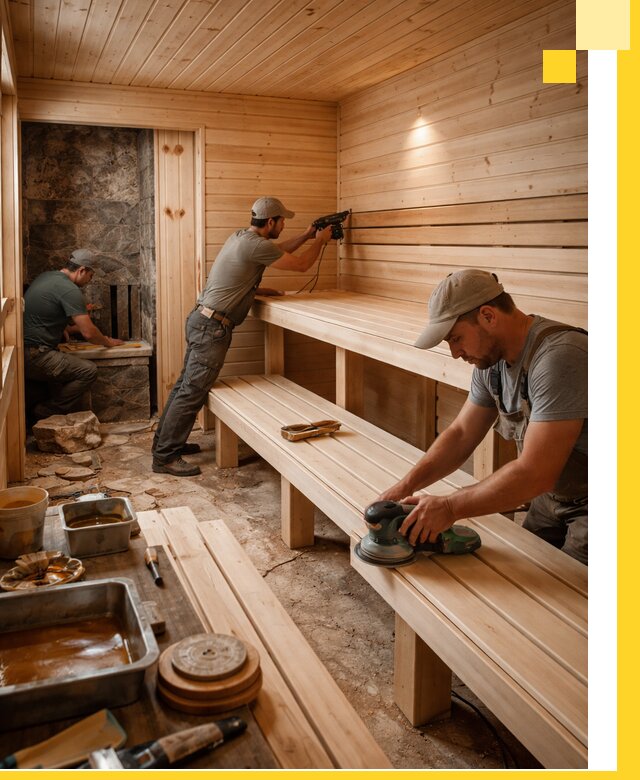 Профессиональная отделка бань в Арзамасе под ключ, с гарантией