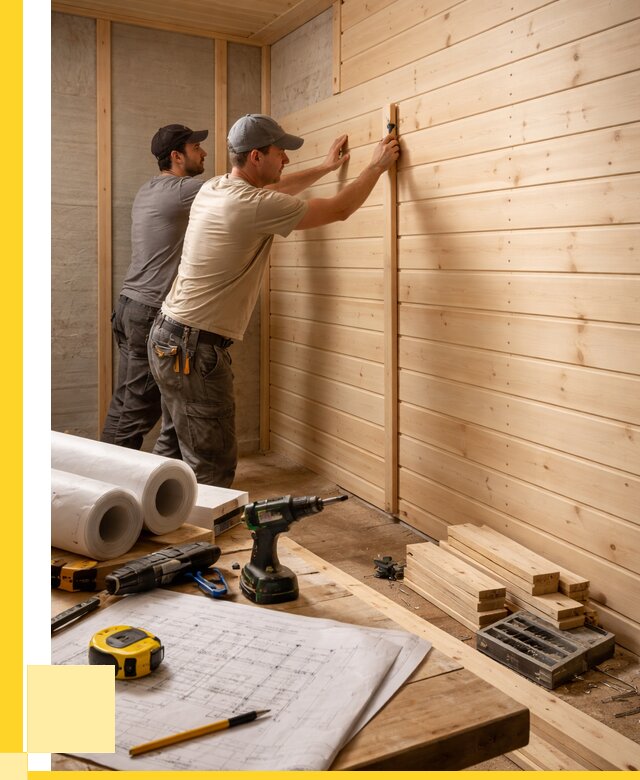 Обшивка бани вагонкой в Арзамасе от 1303 р., ЭриданРзм