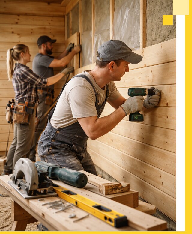 Обшивка бань под ключ в Арзамасе: отделка стен и потолков