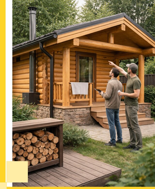 Бани для дачи под ключ в Арзамасе от 271525 р. | ЭриданРзм