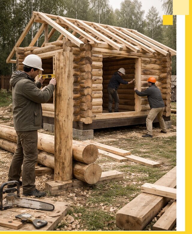 Строительство бань для дачи под ключ в Арзамасе с доставкой и монтажом