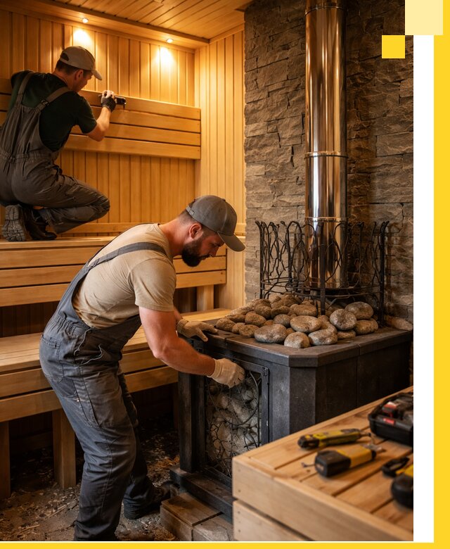 Комплексный дизайн бань, саун и зон отдыха в Арзамасе